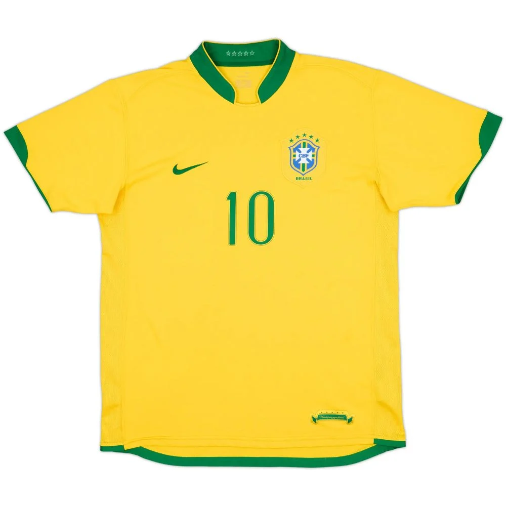 Maillot Brésil Domicile 2006-2008 Ronaldinho