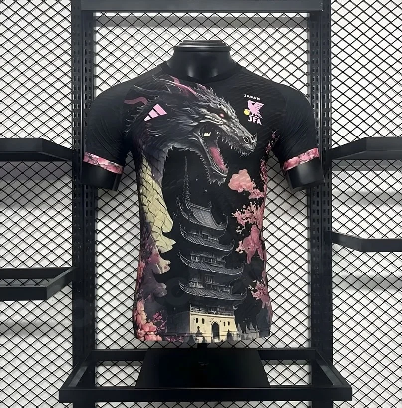 Japan Cherry Blossom Dragon Match Jersey (1)