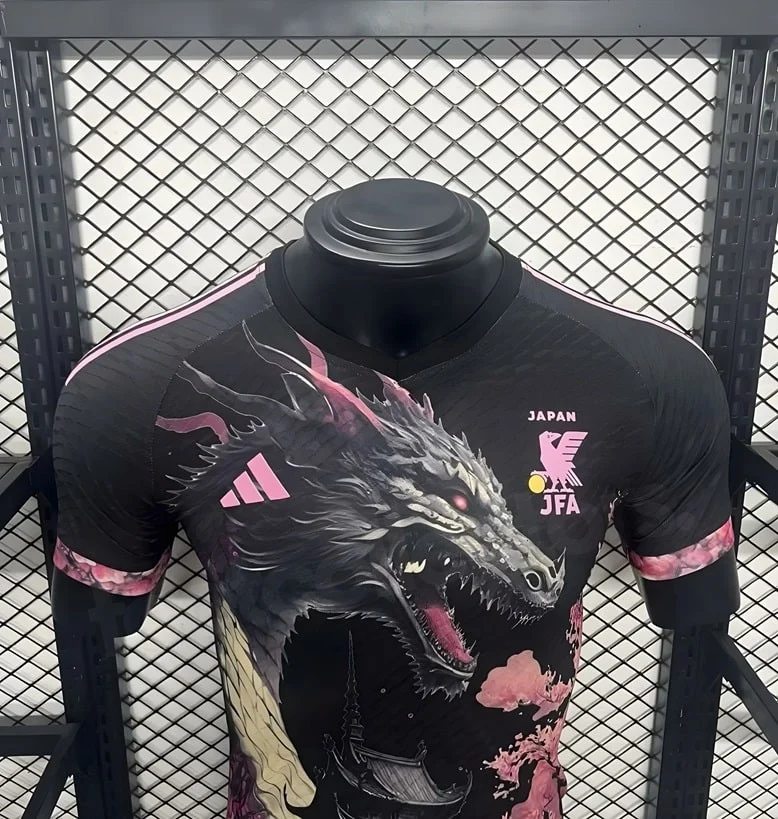 Japan Cherry Blossom Dragon Match Jersey (3)