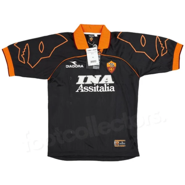 Maillot Retro Vintage AS Roma Third 1999 2000 Nakata