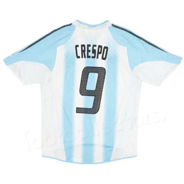 Maillot Retro Vintage Argentine Domicile 2004 2005 Crespo