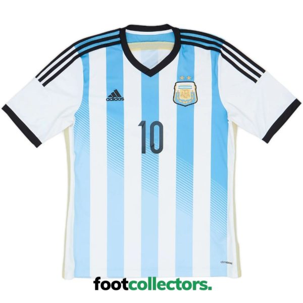 Maillot Retro Vintage Argentine Domicile 2013 2015 Messi