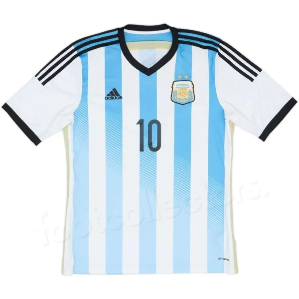 Maillot Retro Vintage Argentine Domicile 2013 2015 Messi
