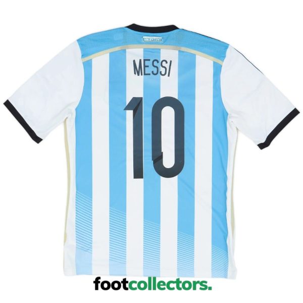 Maillot Retro Vintage Argentine Domicile 2013 2015 Messi