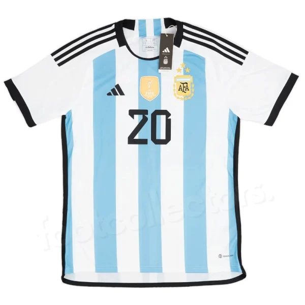 Maillot Retro Vintage Argentine Domicile 2022 2023 Allister