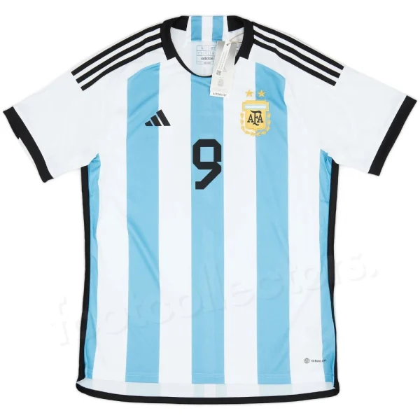 Maillot Retro Vintage Argentine Domicile 2022 2023 Álvarez