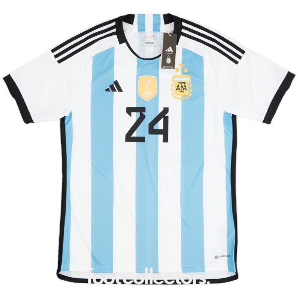 Maillot Retro Vintage Argentine Domicile 2022 2023 Fernandez