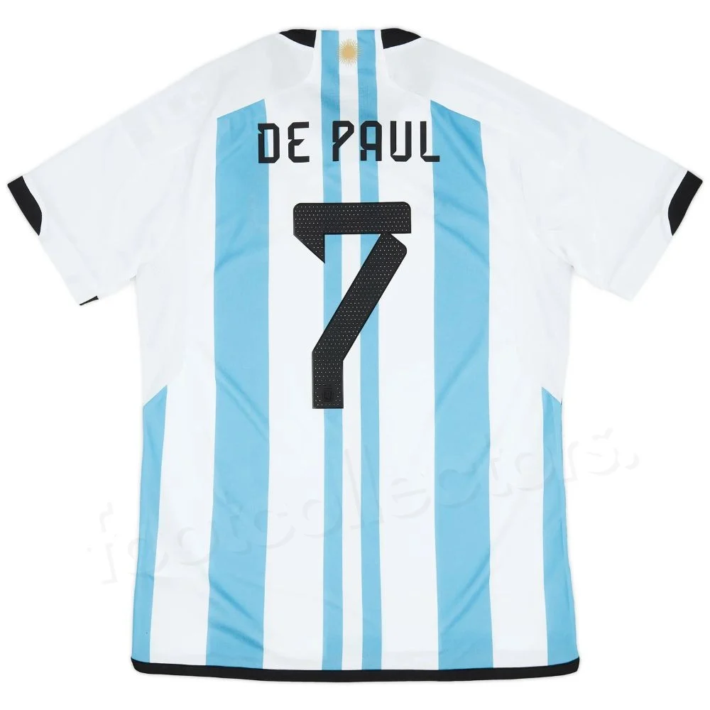 Maillot Retro Vintage Argentine Domicile 2022 2023 Paul