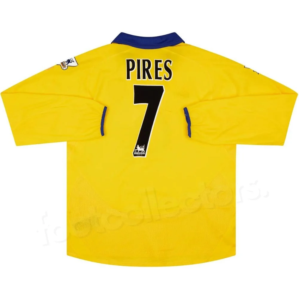 Foot Collectors Camiseta de visitante del Arsenal 2003-2004 Pires