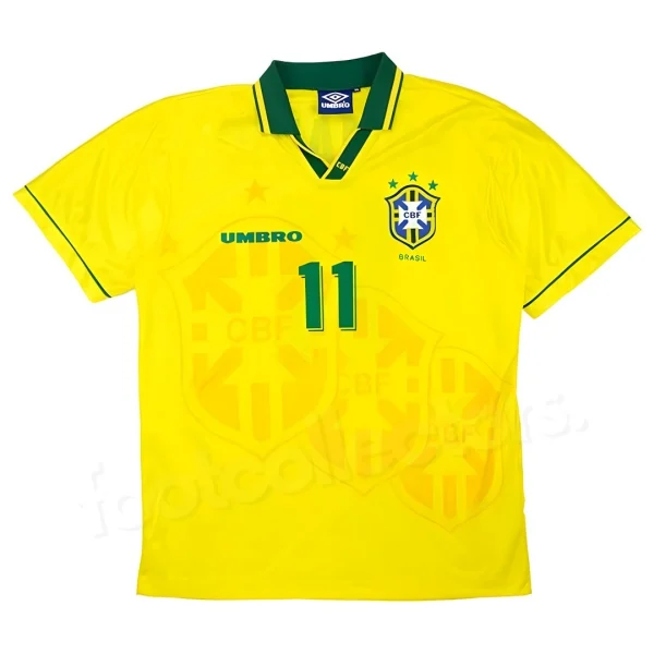 Maillot Bresil Domicile 1994 Romario Coupe du Monde