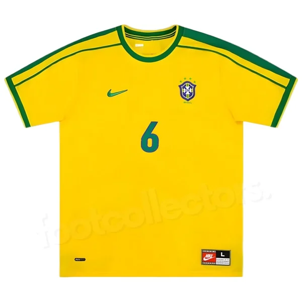Brazil Home Jersey 1998 Carlos