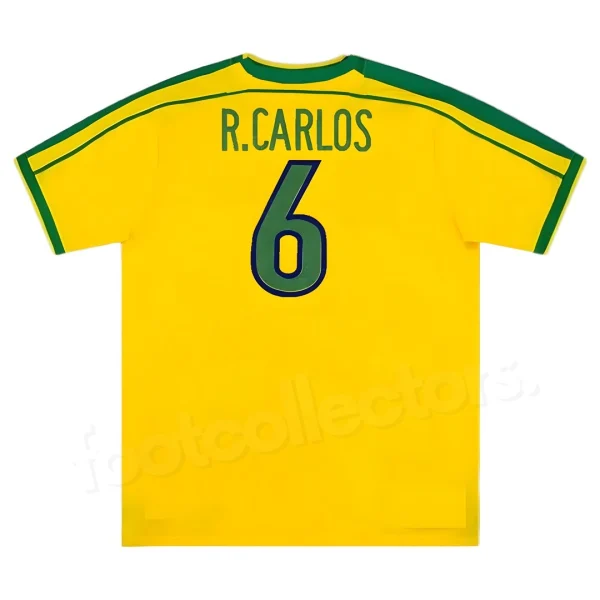 Brazil Home Jersey 1998 Carlos