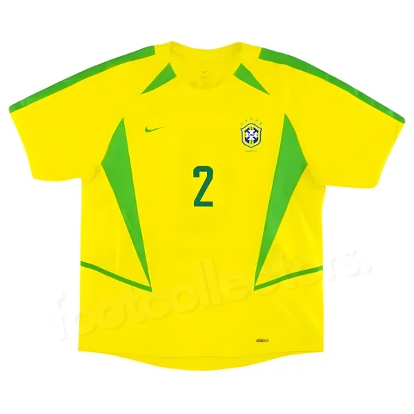 Maillot Bresil Domicile 2002 Cafu