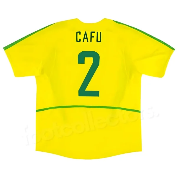 Maillot Bresil Domicile 2002 Cafu