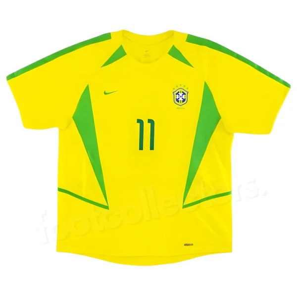 Maillot Bresil Domicile 2002 Ronaldinho