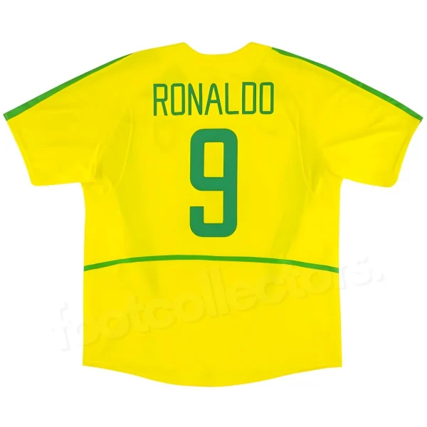 Brazil Home Jersey 2002 Ronaldo