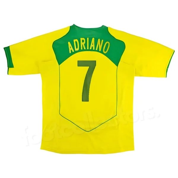 Maillot Bresil Domicile 2004 Adriano
