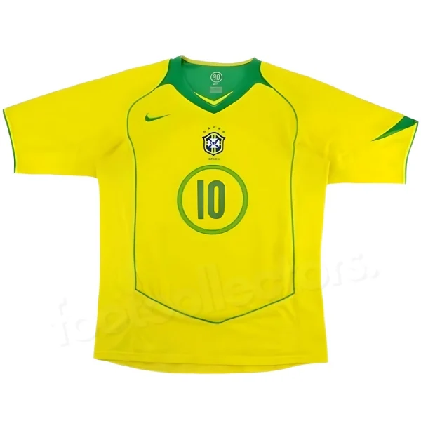 Maillot Bresil Domicile 2004 Ronaldinho
