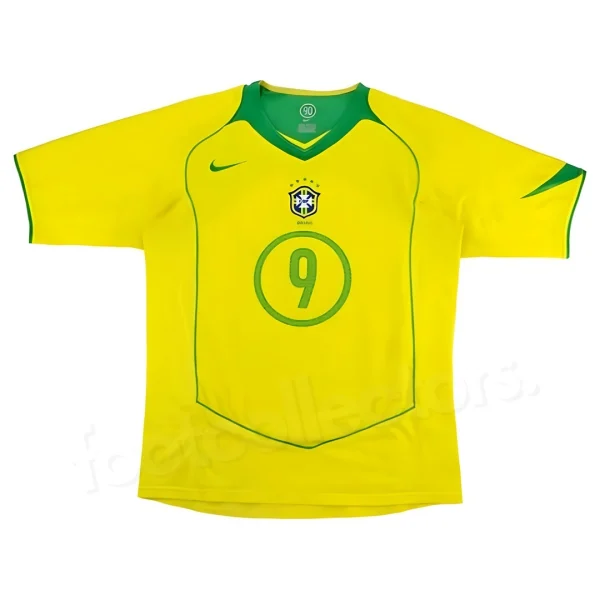 Maillot Bresil Domicile 2004 Ronaldo