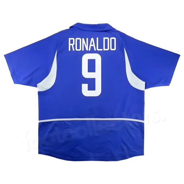 Maillot Bresil Exterieur 2002 Ronaldo