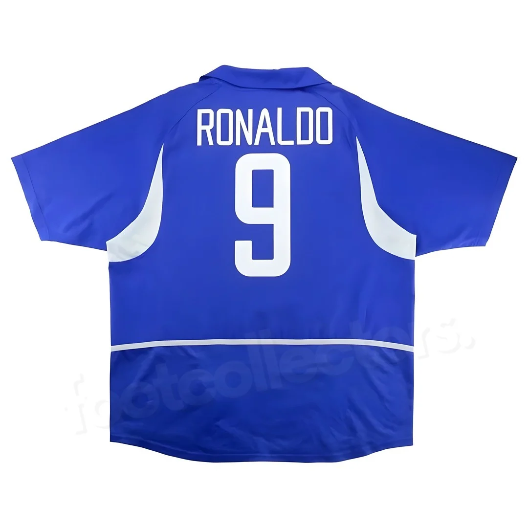 Maillot Retro Vintage Brésil Exterieur 2002 Ronaldo