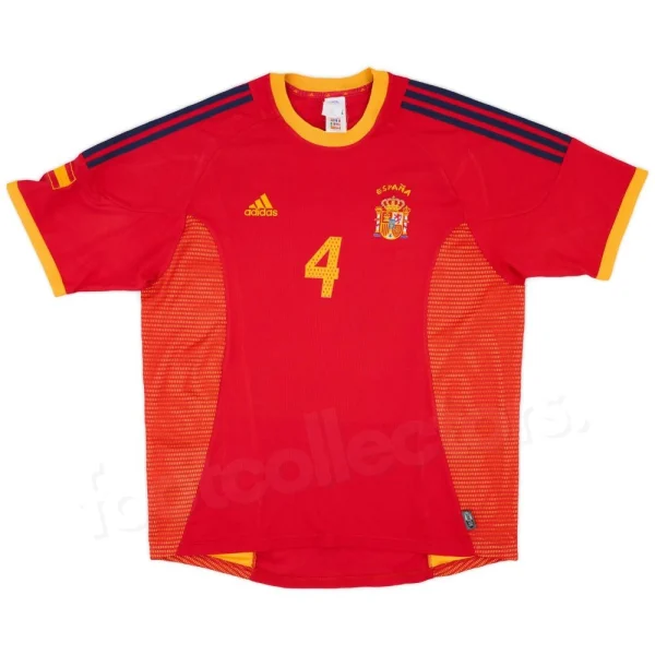 Maillot Espagne Domicile 2002-2004 Guardiola