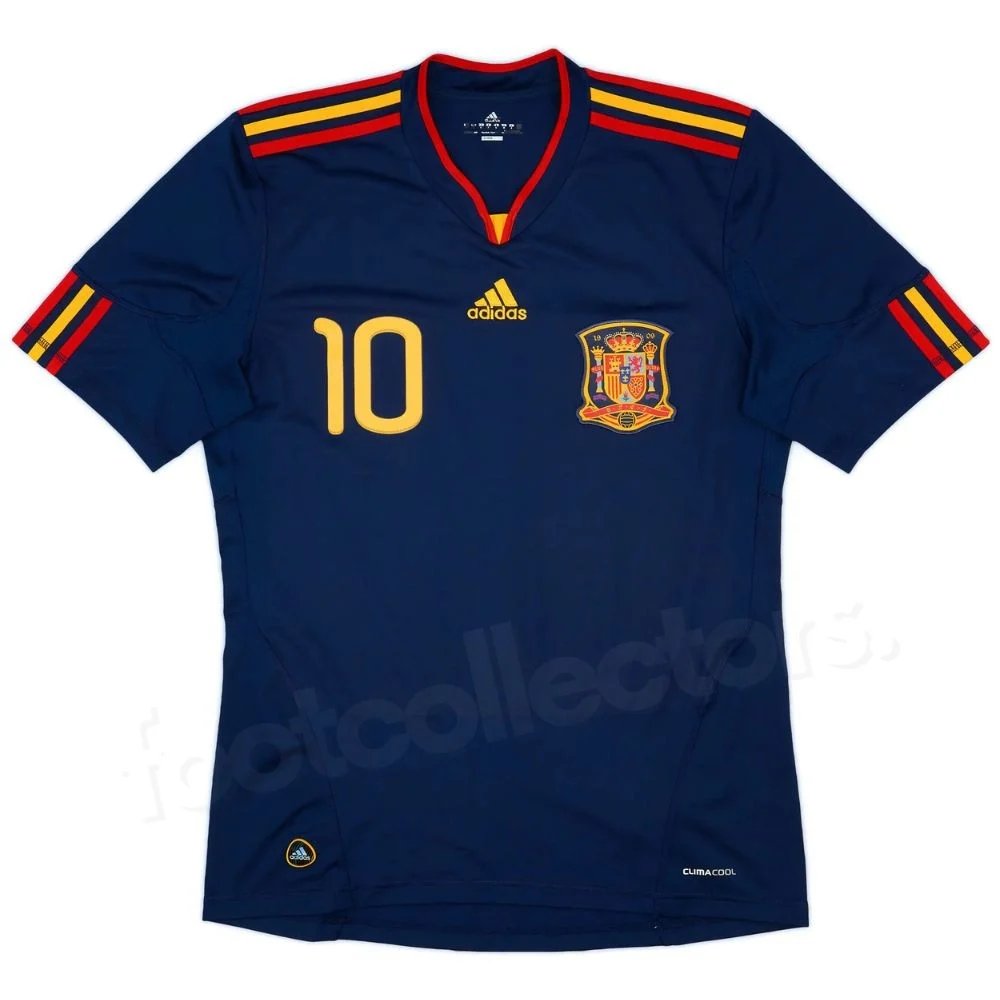 Maillot Retro Vintage Espagne Exterieur 2010 2011 Fabregas