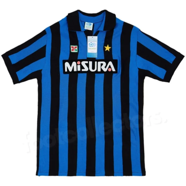 Maillot Inter Milan Domicile 1984 1986 Brady