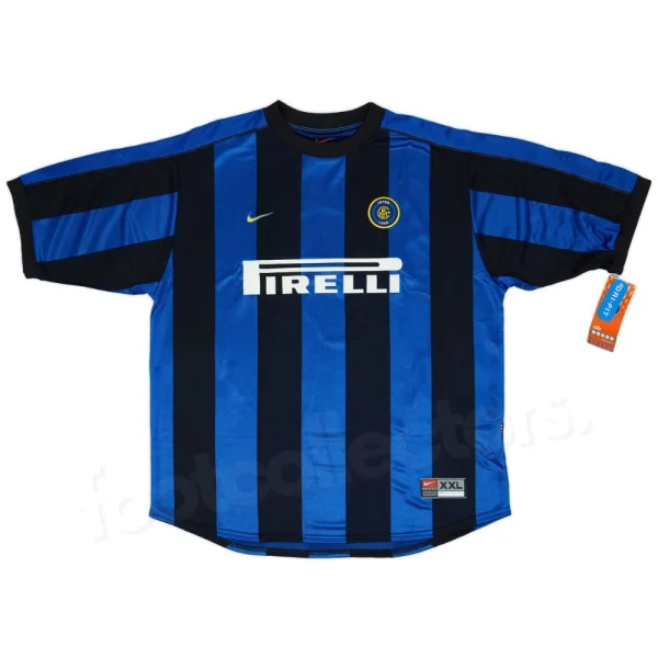 Maillot Inter Milan Domicile 1999 2000 Ronaldo