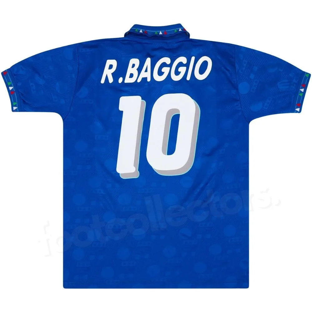 Maillot Retro Vintage Italie 1994 Baggio