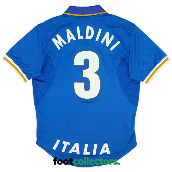 Maillot Retro Vintage Italie Domicile 1996 1997 Maldini
