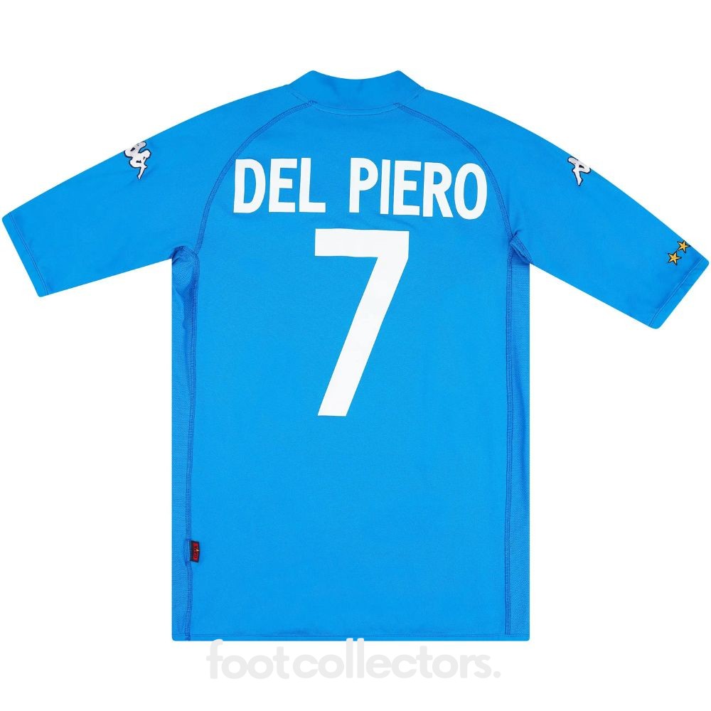 Maillot Retro Vintage Italie Domicile 2002 Del Piero