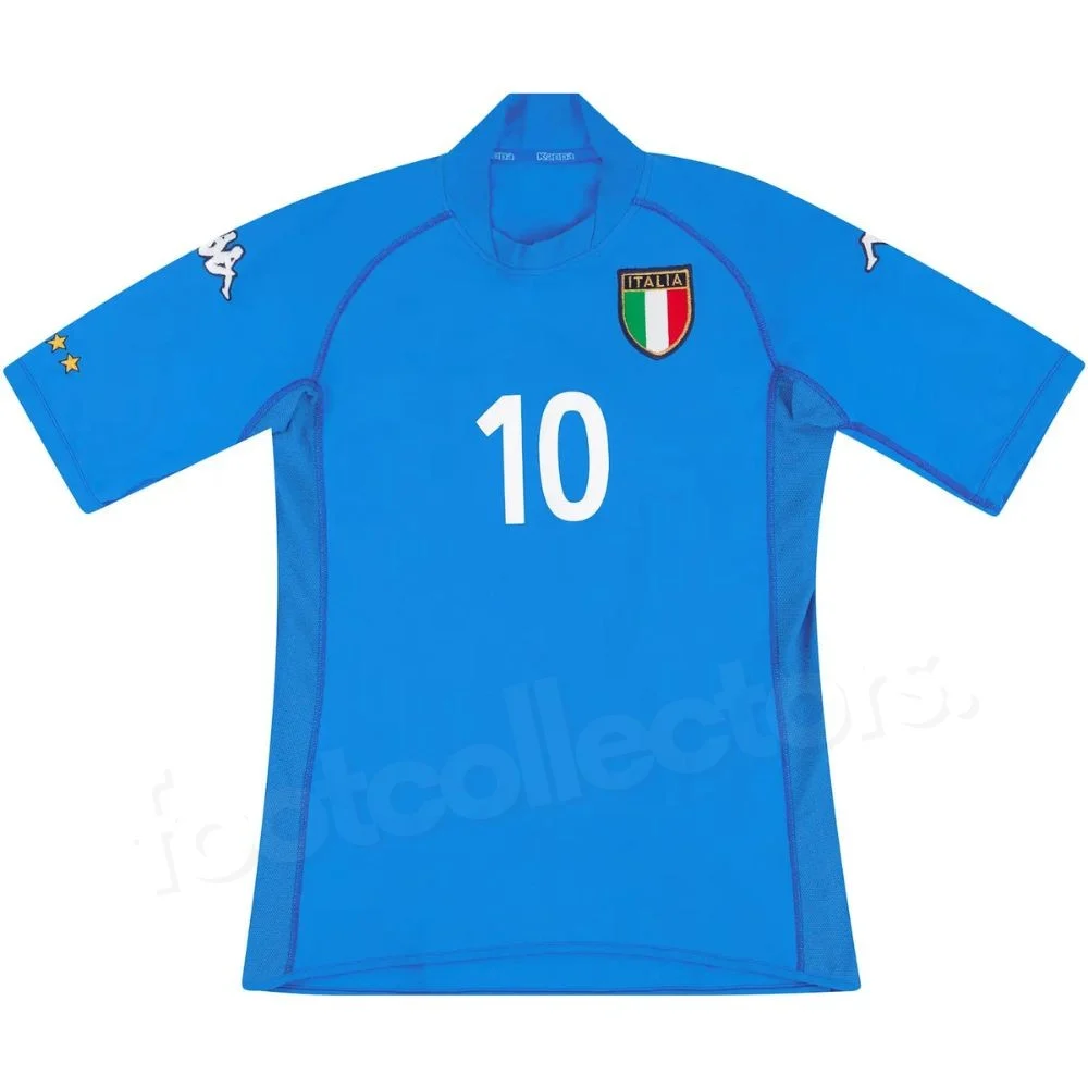 Maillot Retro Vintage Italie Domicile 2002 Totti