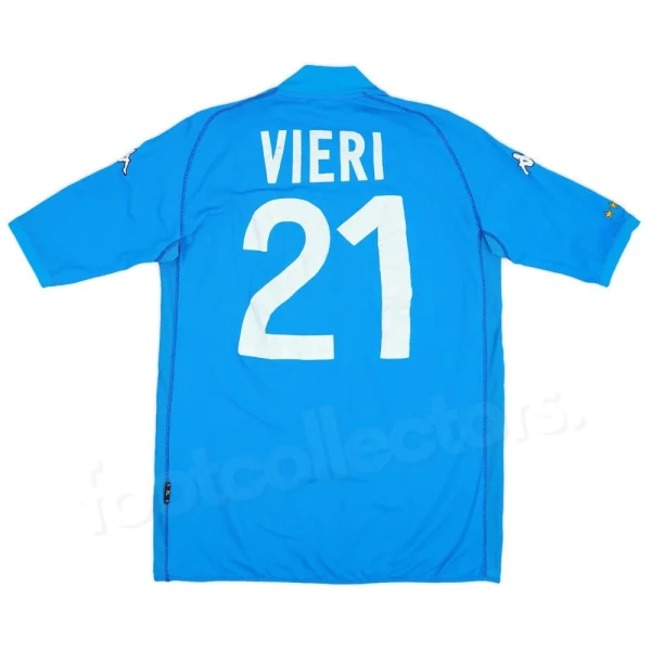 Maillot Italie Domicile 2002 Vieri