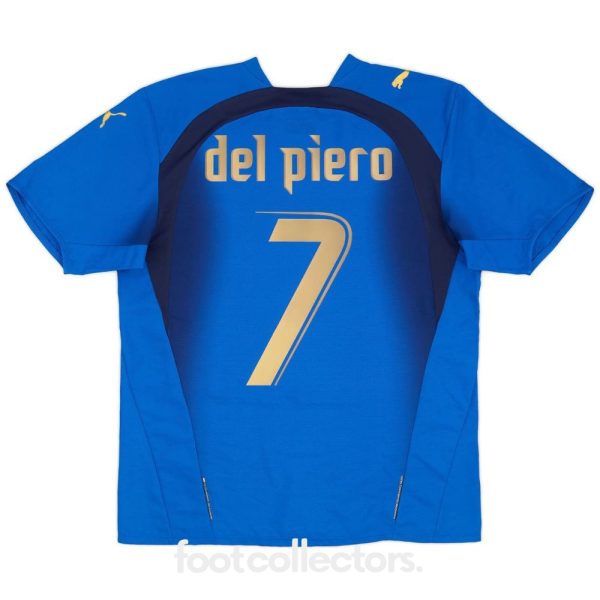 Maillot Retro Vintage Italie Domicile 2006 Del Piero