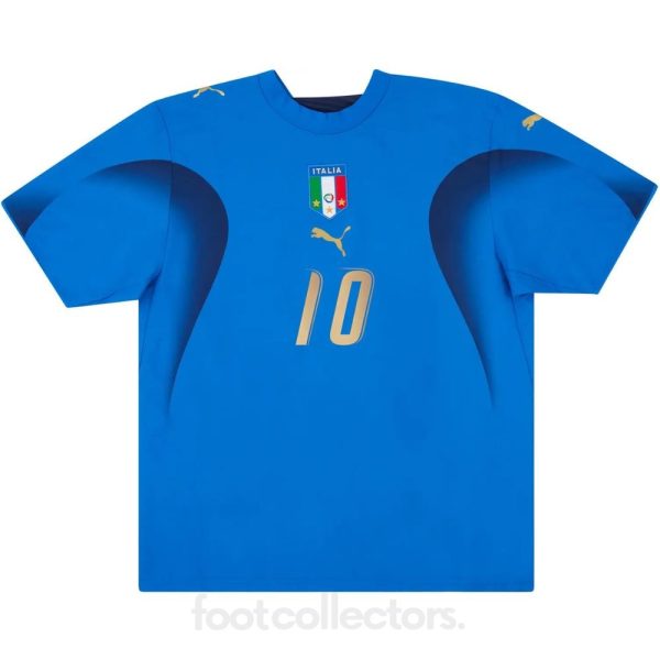 Maillot Retro Vintage Italie Domicile 2006 Totti