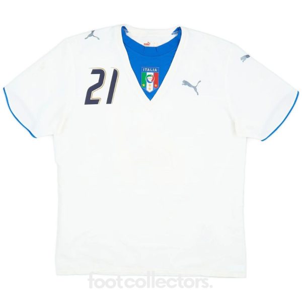 Maillot Retro Vintage Italie Exterieur 2006 Pirlo