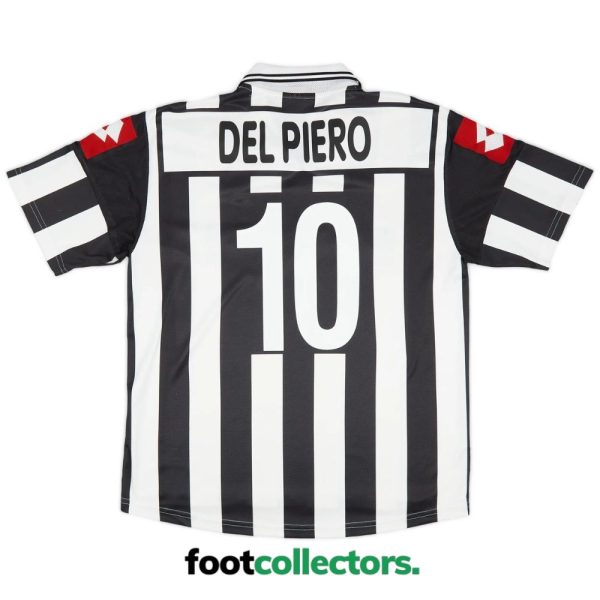Maillot Retro Vintage Juventus Domicile 2001 2002 Del Piero