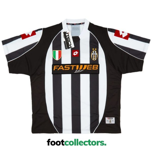 Maillot Retro Vintage Juventus Domicile 2002 2003 Del Piero