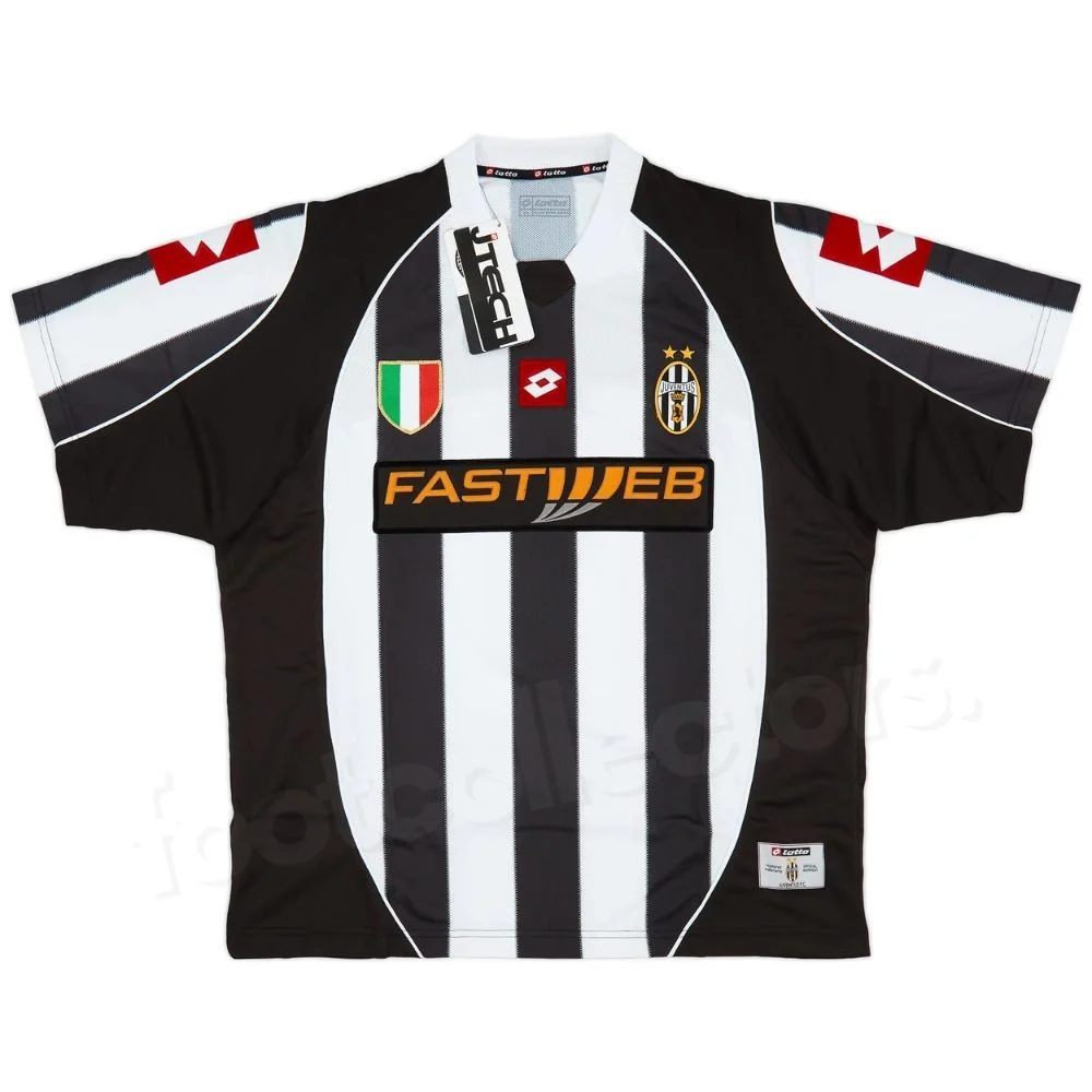 Maillot Retro Vintage Juventus Domicile 2002 2003 Del Piero