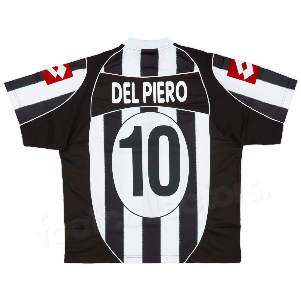 Maillot Retro Vintage Juventus Domicile 2002 2003 Del Piero