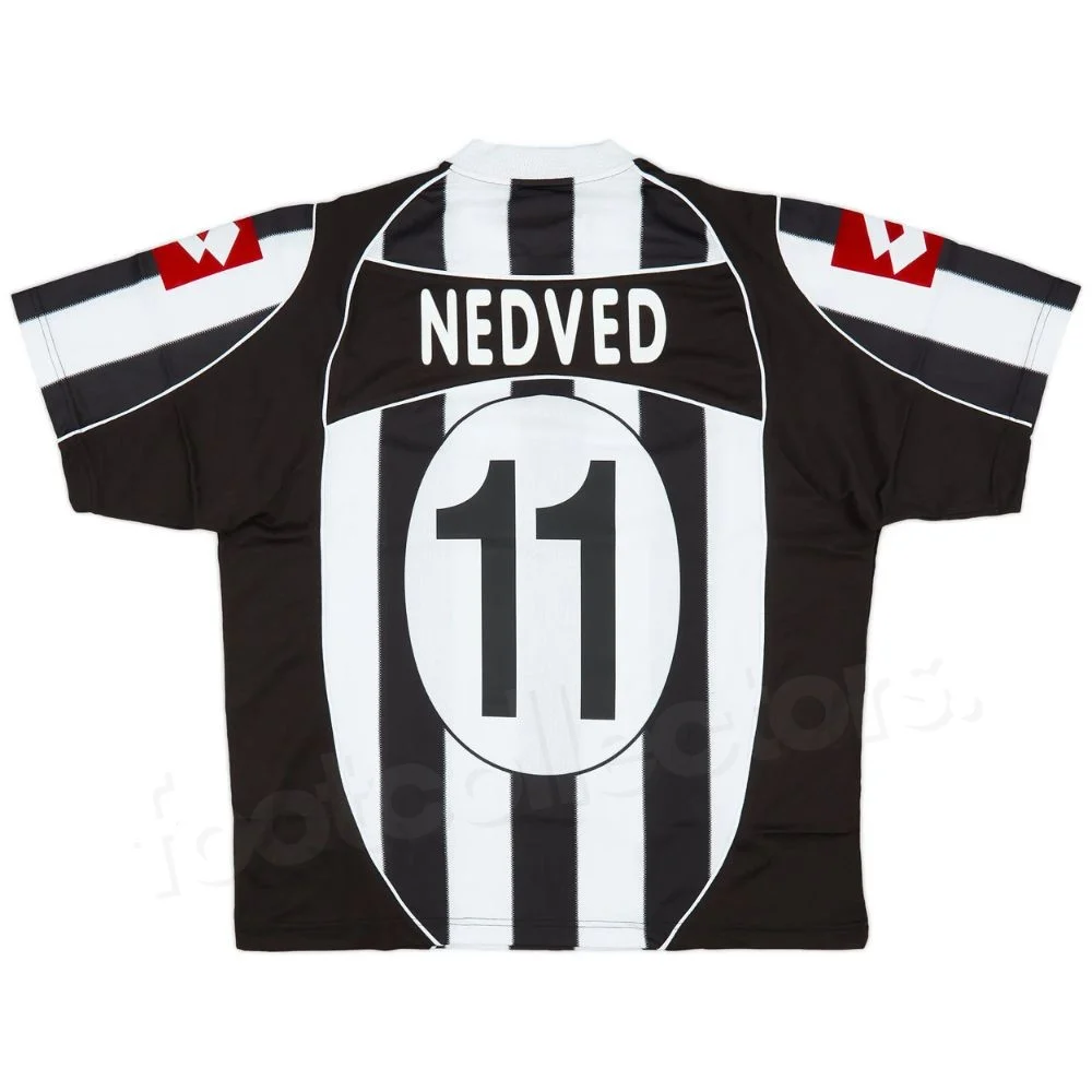 Maillot Retro Vintage Juventus Domicile 2002 2003 Nedved