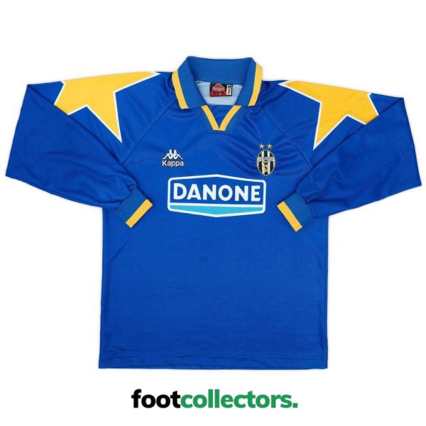 Maillot Retro Vintage Juventus Exterieur 1994 1995 Manches Longues