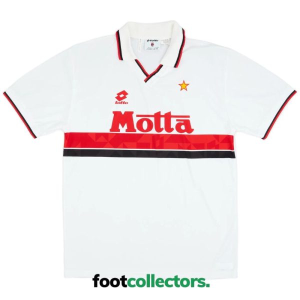Maillot Retro Vintage Milan AC Exterieur 1993 1994