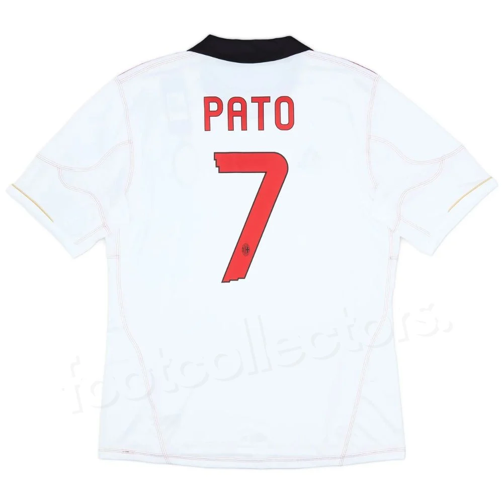 Maillot Retro Vintage Milan AC Exterieur 2010 2011 Pato