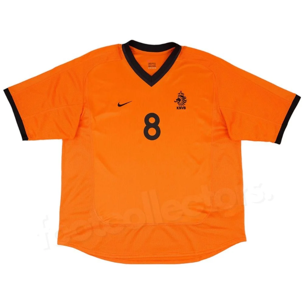 Maillot Retro Vintage Pays Bas Domicile 2000 2002 Davids