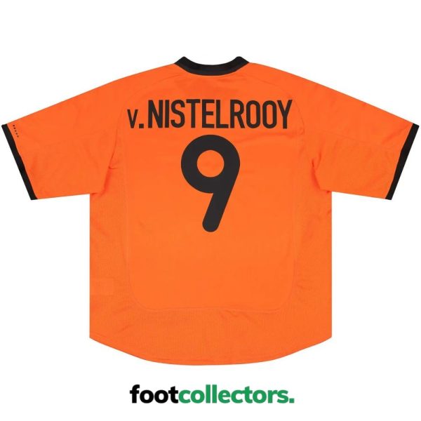 Maillot Retro Vintage Pays Bas Domicile 2000 2002 Nistelrooy
