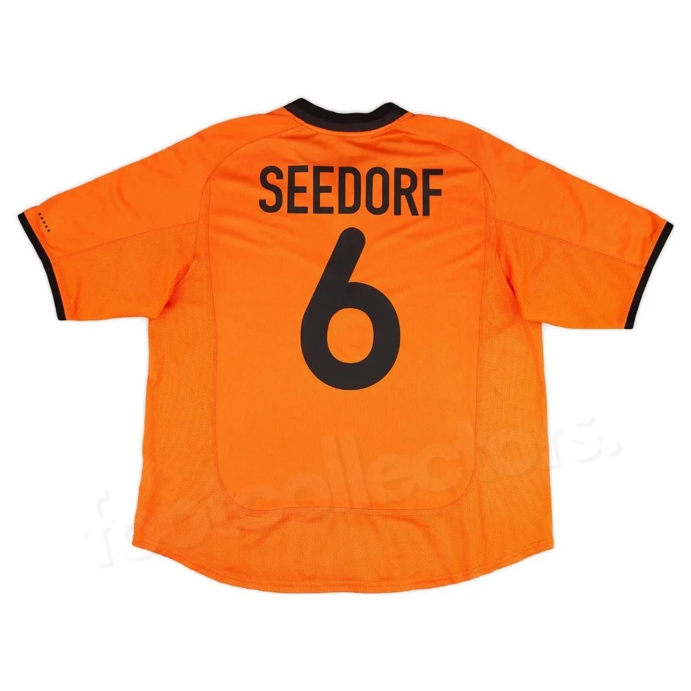 Maillot Retro Vintage Pays Bas Domicile 2000 2002 Seedorf
