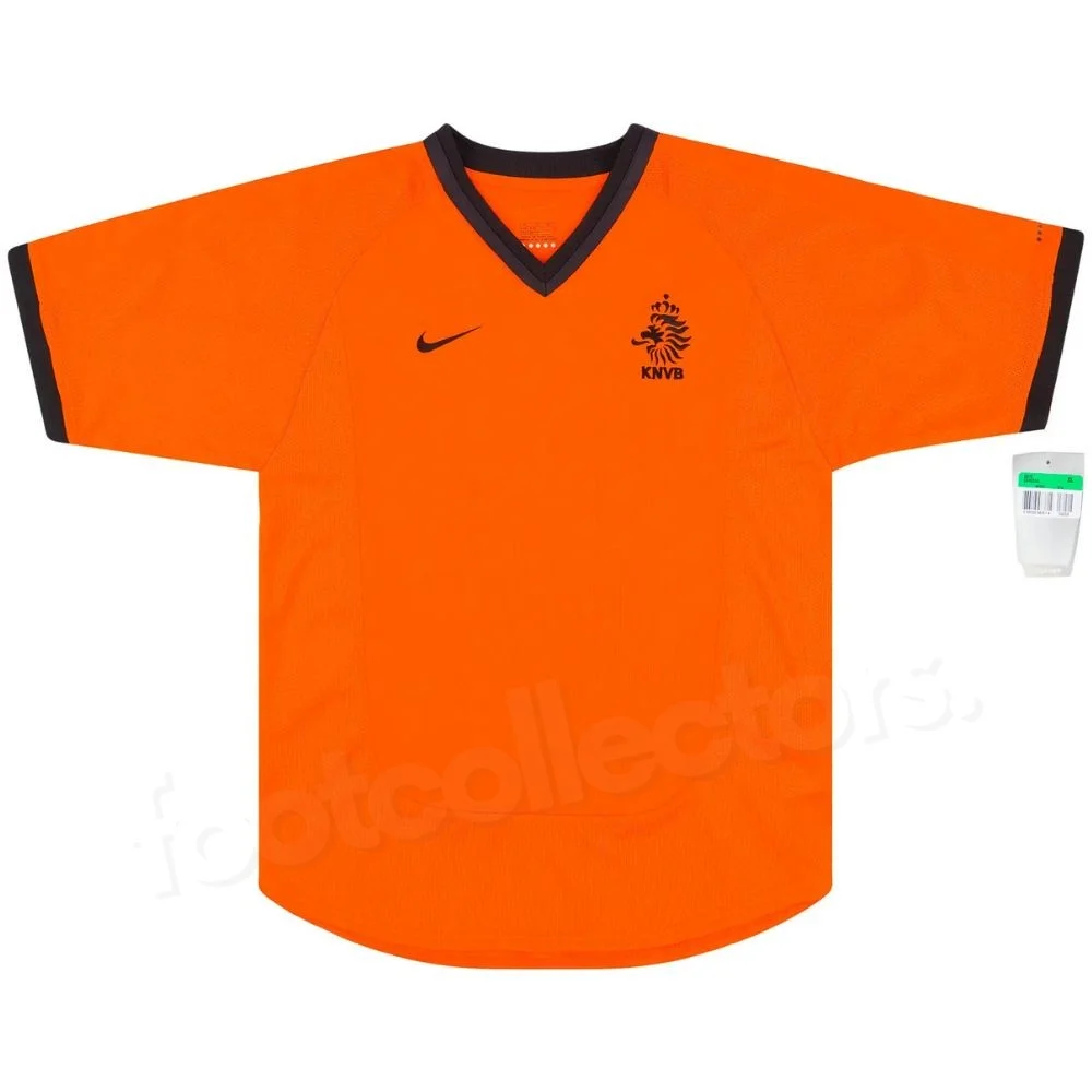Maillot Retro Vintage Pays Bas Domicile 2000 2002
