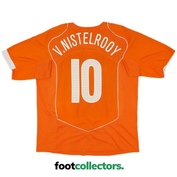 Maillot Retro Vintage Pays Bas Domicile 2004 2006 Nistelrooy